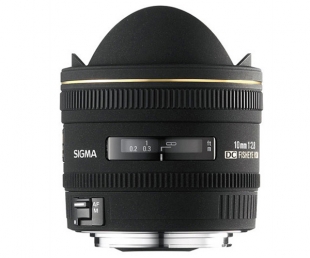 Sigma 10mm F2.8 EX DC HSM Fisheye pentru Sony/ Minolta